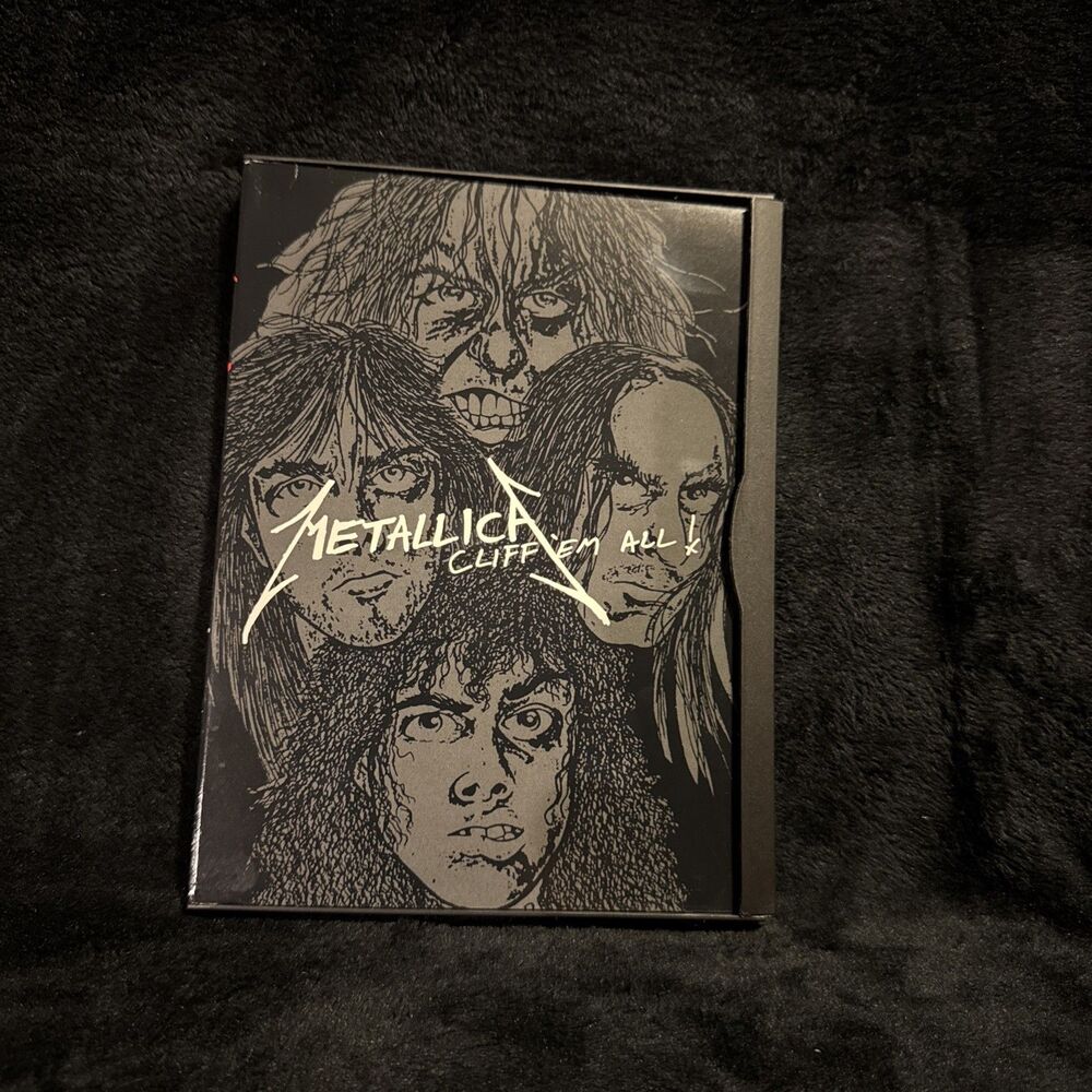 Vintage 1999 Metallica ~ Cliff ‘Em All DVD ~ Rare Out Of Print OOP SNAPCASE